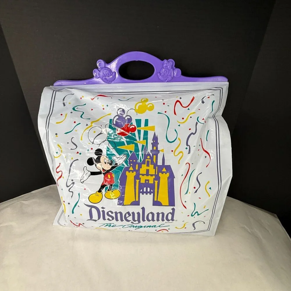 Vintage Disneyland The Original Mickey Mouse Souvenir Shopping Bag Lot of 2 - Picture 3 of 16